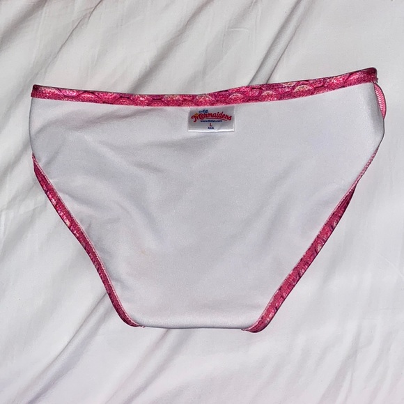 LIKE NEW Fin Fun/Mermaidens Clamshell Bikini Top & Bottoms- matches FinFun tails - Picture 12 of 14